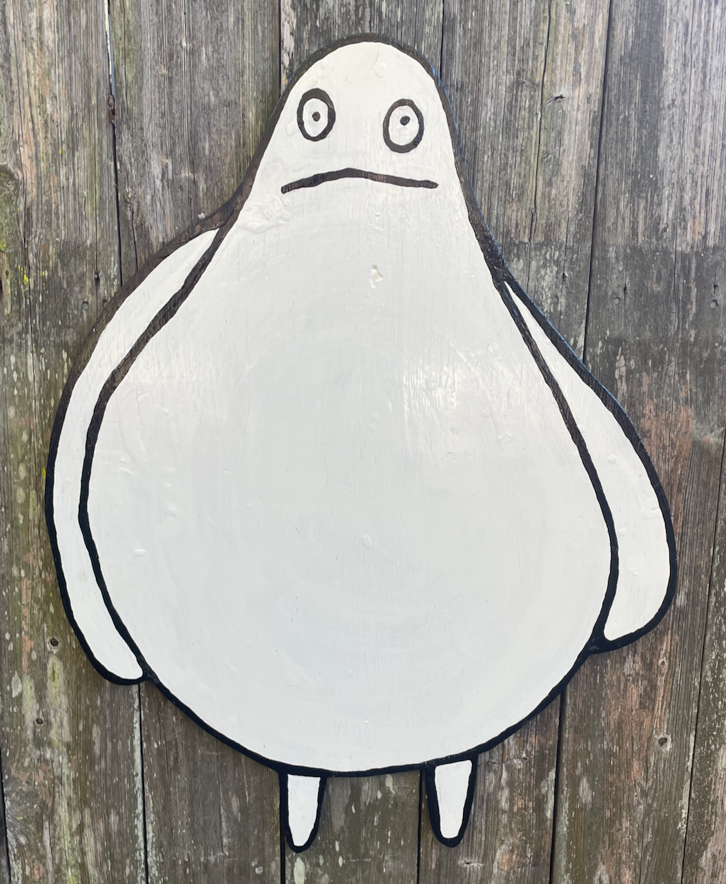 Blobby (standing) painting by David Rhoden