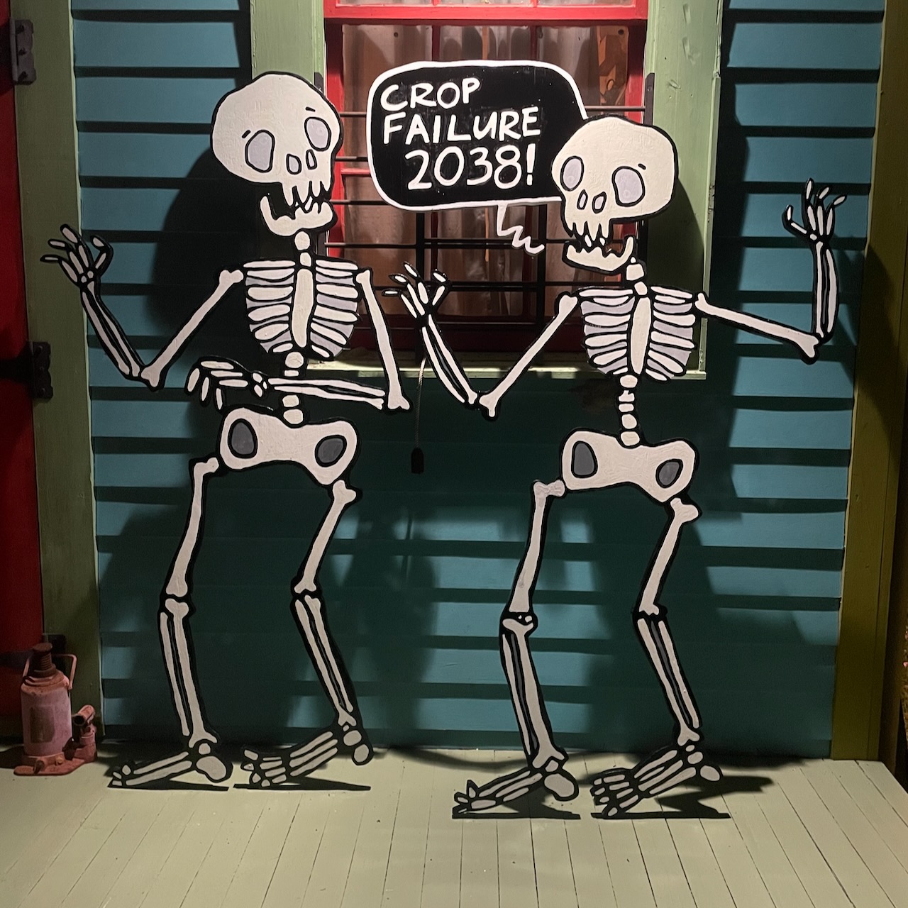 Crop Failure 2038 painting by David Rhoden