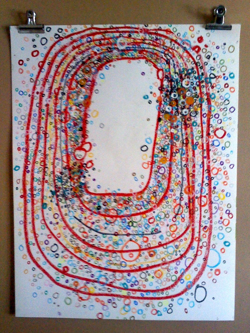 Dottage painting by David Rhoden