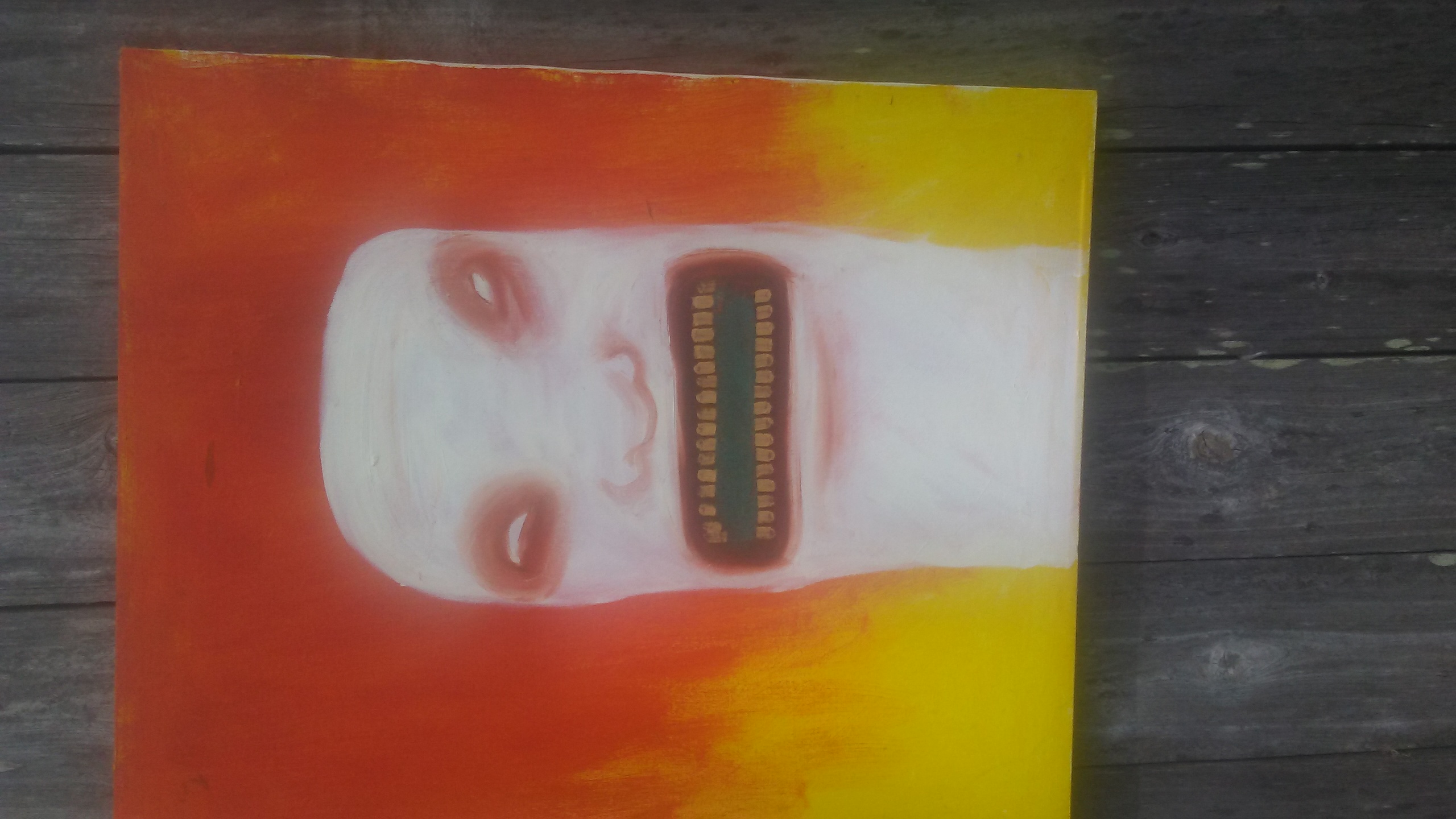 Face Like a Thumb painting by David Rhoden