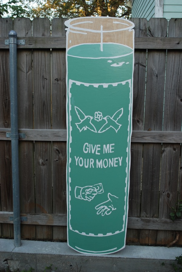 Give Me Your Money painting by David Rhoden