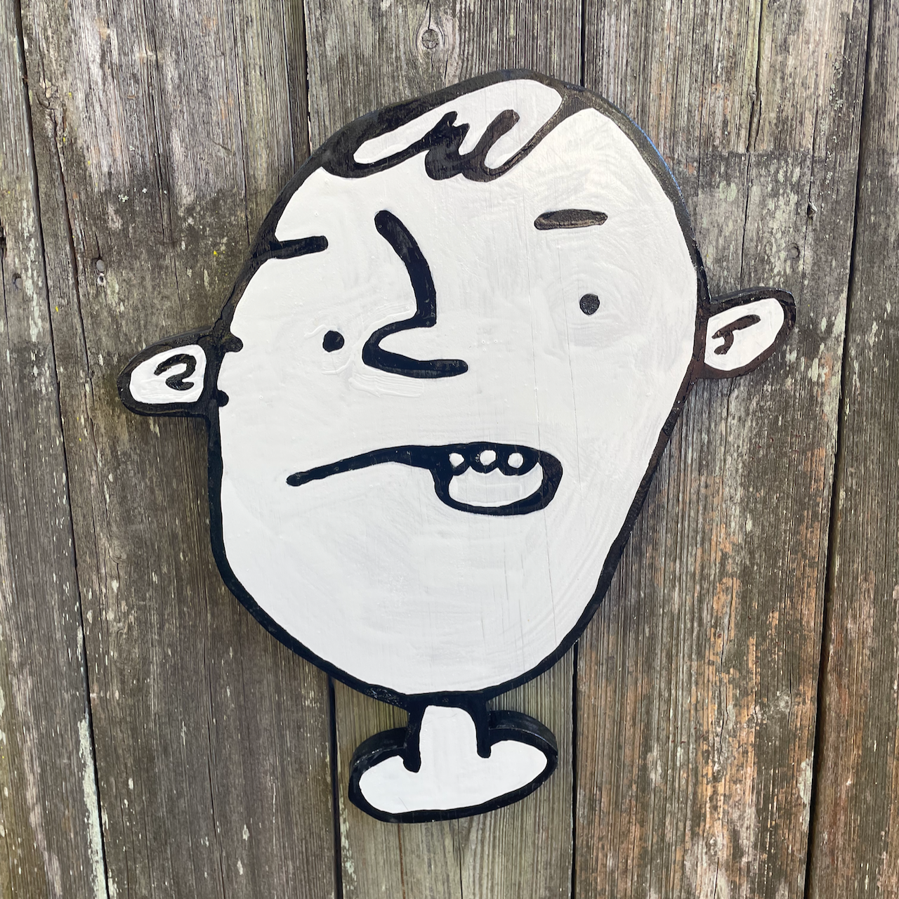 A Face painting by David Rhoden