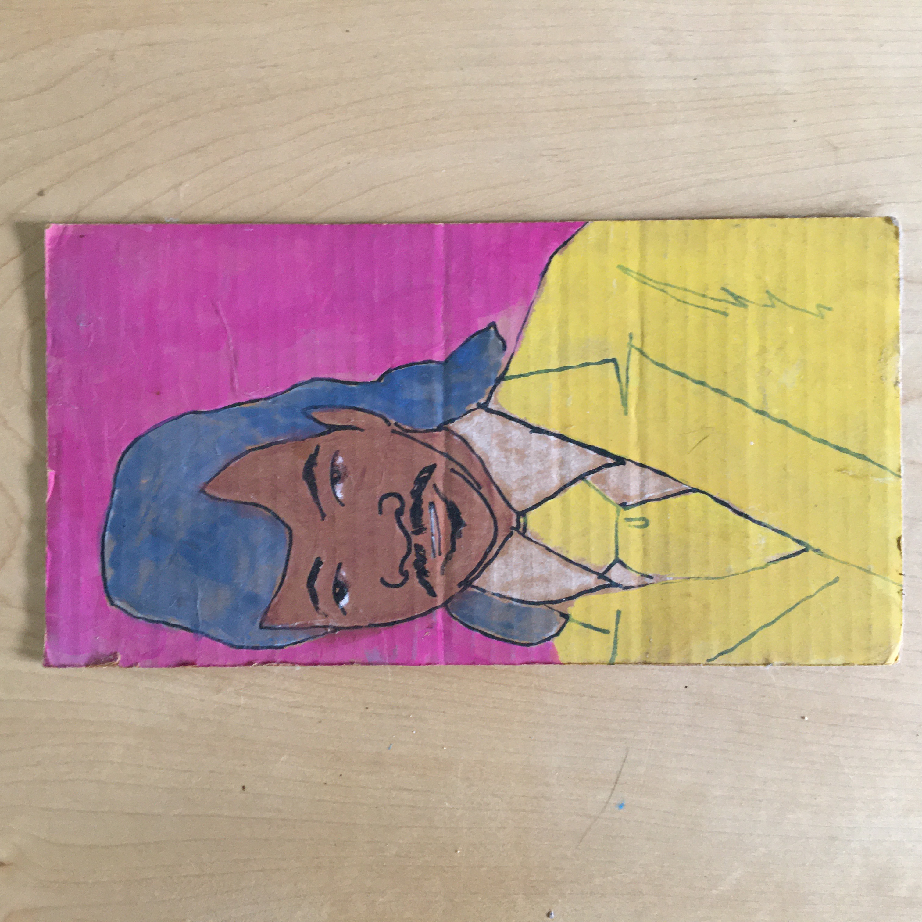 K-Doe painting by David Rhoden