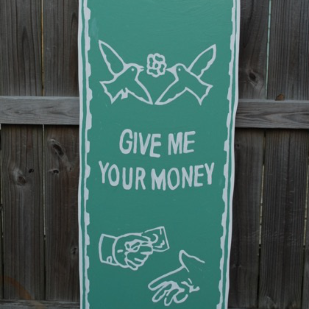 Give Me Your Money painting by David Rhoden