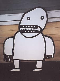 Standing Man painting by David Rhoden
