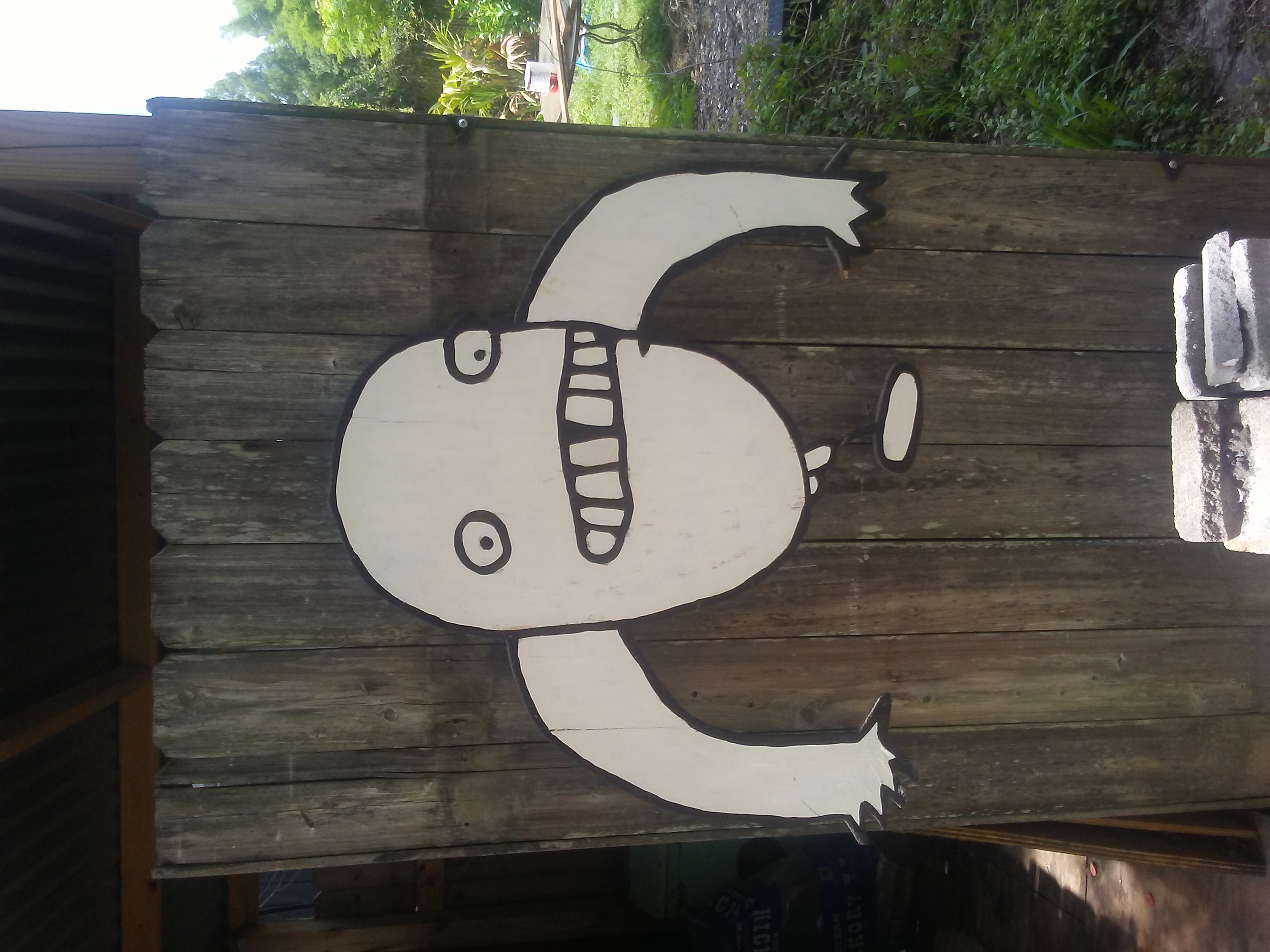 Urinator painting by David Rhoden