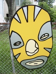 Yellow Silver Head painting by David Rhoden